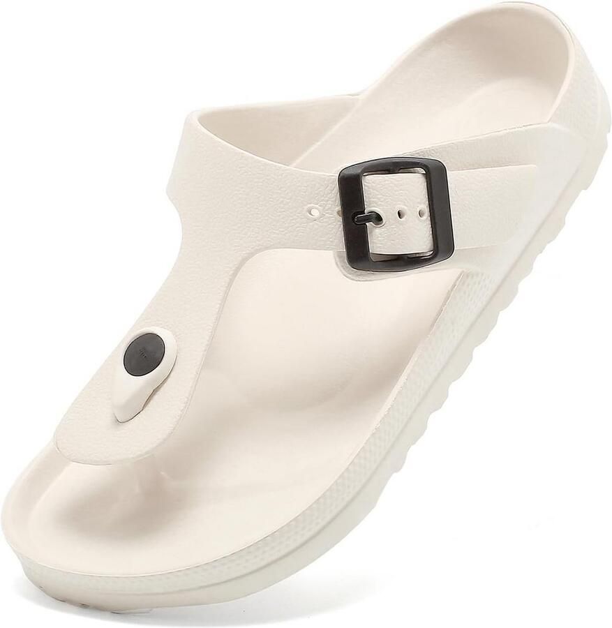 Comfortabele Unisex Teenslippers met Verstelbare Gesp en Antislipzool