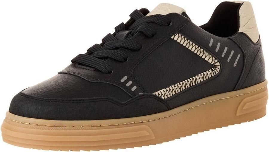 Comfortabele Dames Sneaker met Uitneembaar Voetbed en Vegan Leer