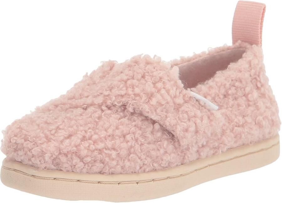 Comfortabele Vegan Meisjesslipper Roze Warme Voering