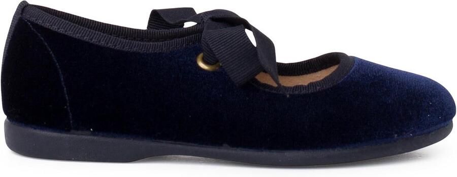 Comfortabele Velvet Instapper voor Meisjes Met Mooie Strik