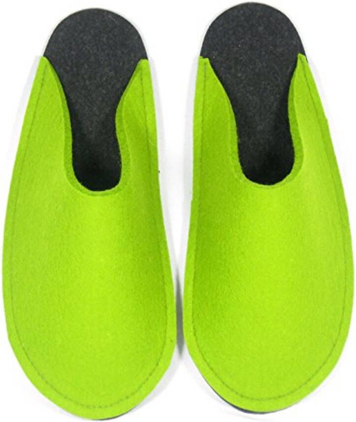 Comfortabele vilten gastenpantoffels opvouwbare sloffen in verschillende maten en kleuren