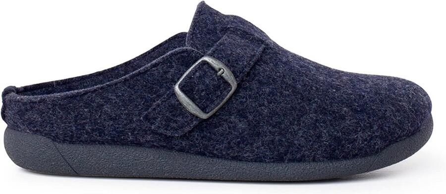 Comfortabele Vilten Pantoffels met Gesp voor Dames en Kinderen