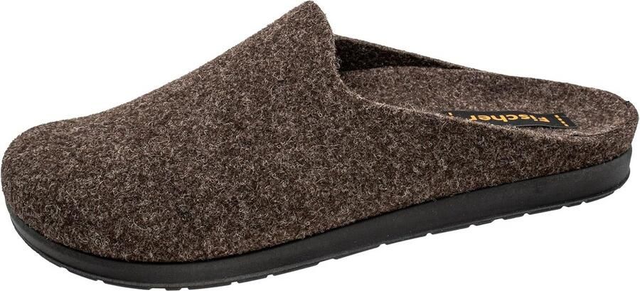 Comfortabele Vilten Pantoffels voor Heren met Lichte PU Zool