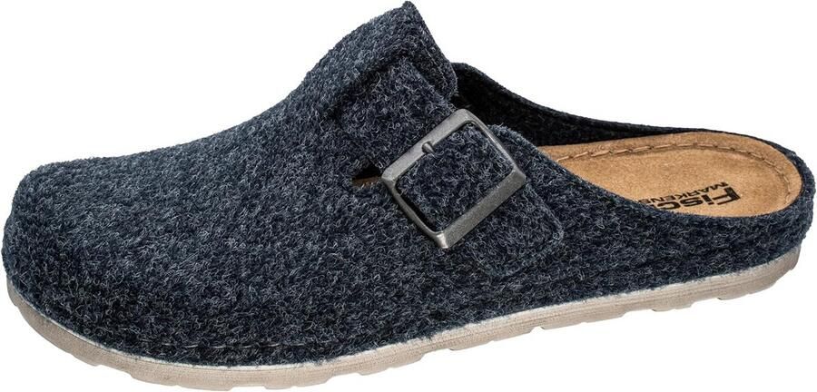 Comfortabele Vilten Pantoffels voor Heren met Suède Zool