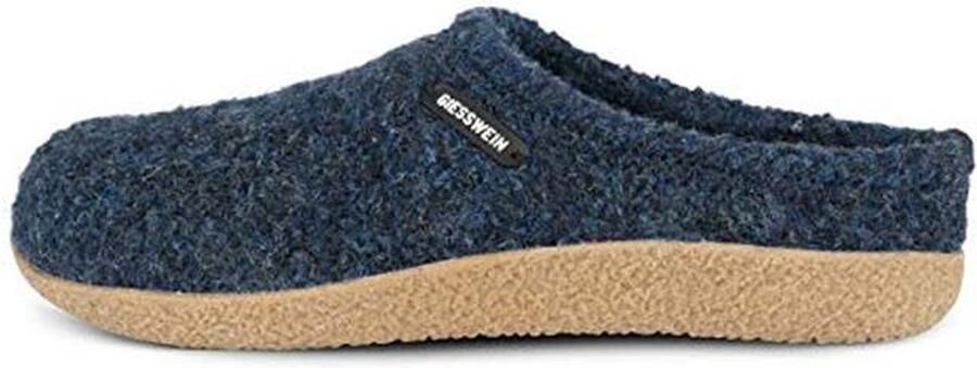 Comfortabele Vilten Slippers voor Binnen en Buiten Verwisselbaar Voetbed Antislip voor en