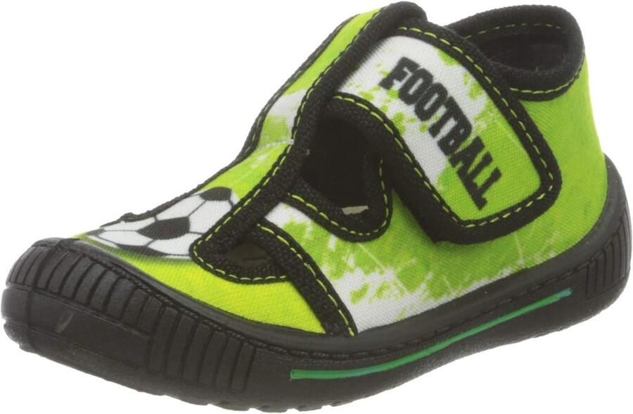 Comfortabele Voetbal Pantoffels voor Jongens Groen