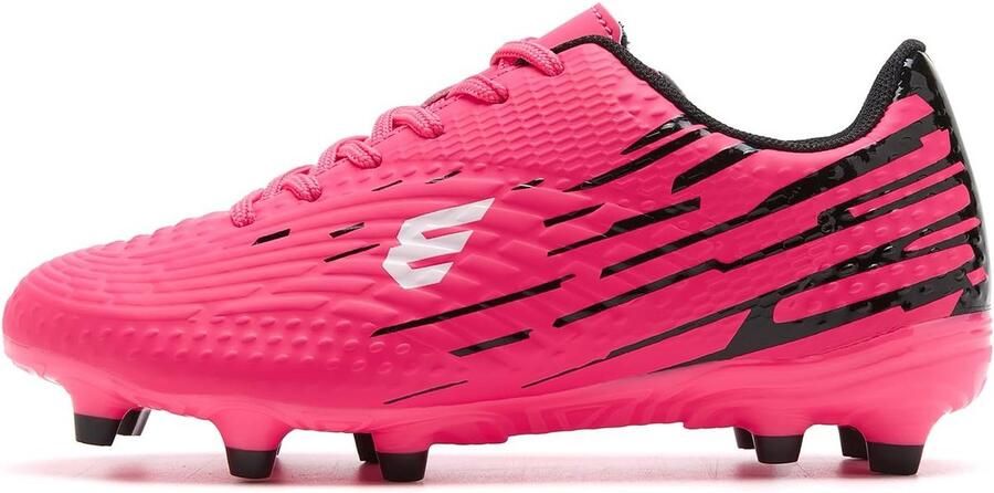 Comfortabele voetbalschoenen voor kinderen en voor stevige ondergrond