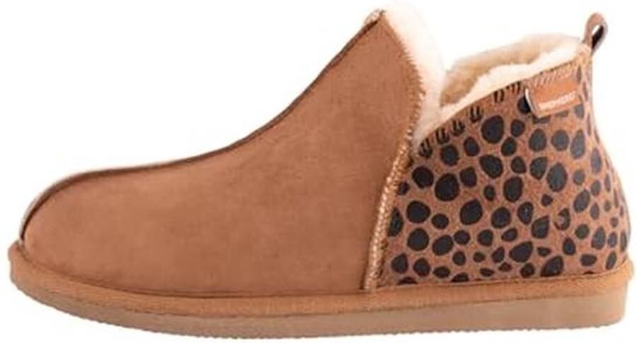 Comfortabele Vrouwen Slippers van Schapenvacht met Lage Top