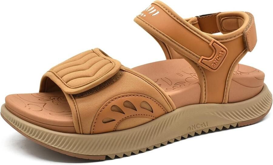 Comfortabele Wandelsandalen Dames met Orthopedische Voetbed en Boogondersteuning