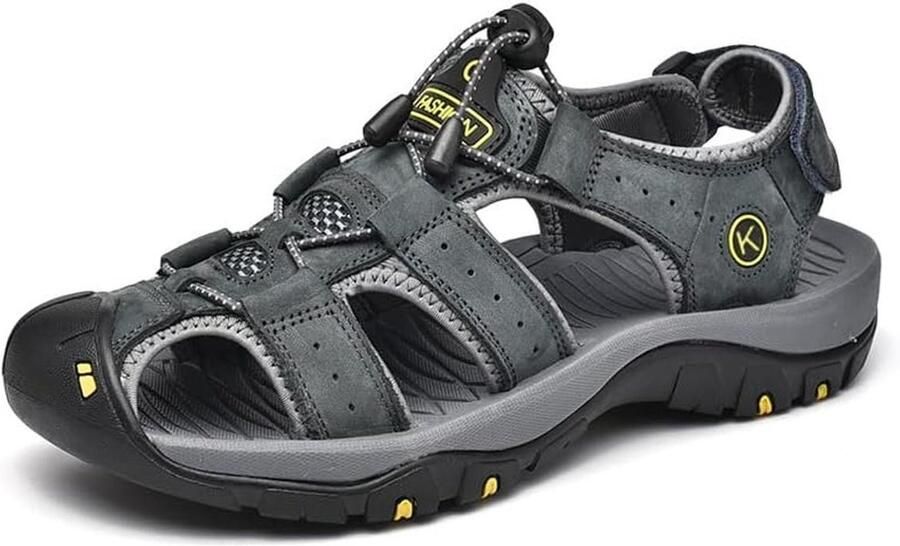 Comfortabele Wandelsandalen voor Heren met Gesloten Teen Lichtgewicht Outdoorschoenen