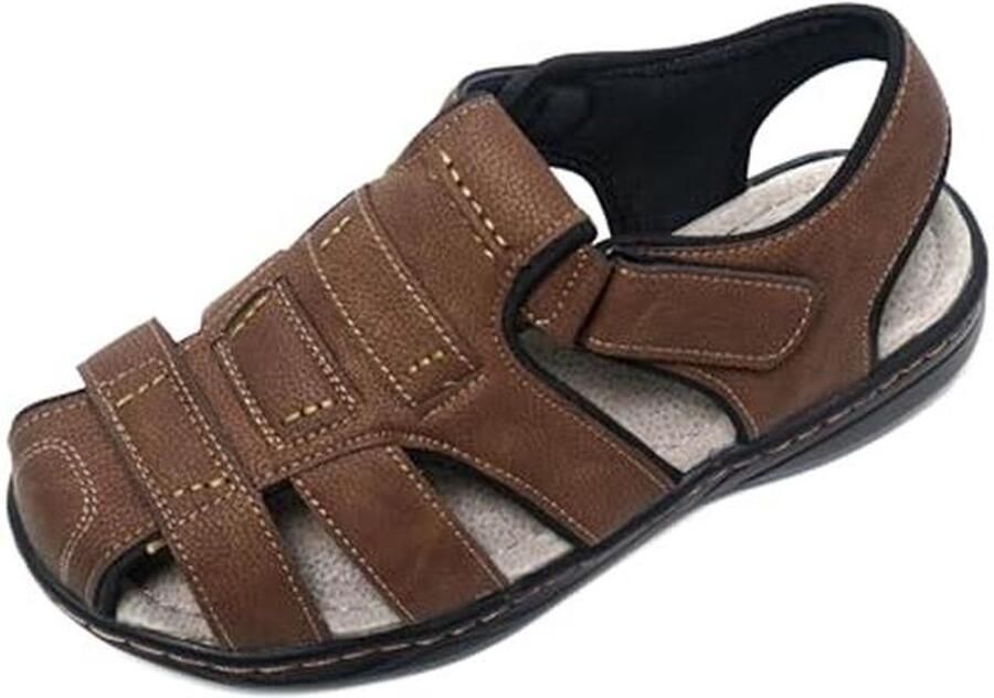 Comfortabele Wandelsandalen voor Heren Zomer Antislip Lichtgewicht en Verstelbaar