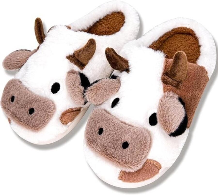 Comfortabele Warme Pantoffels voor en Slipper met Antislipzool voor Binnen en Buiten