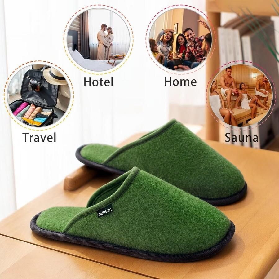 Comfortabele Wasbare Eenmalige Pantoffels voor Gasten en Reizen