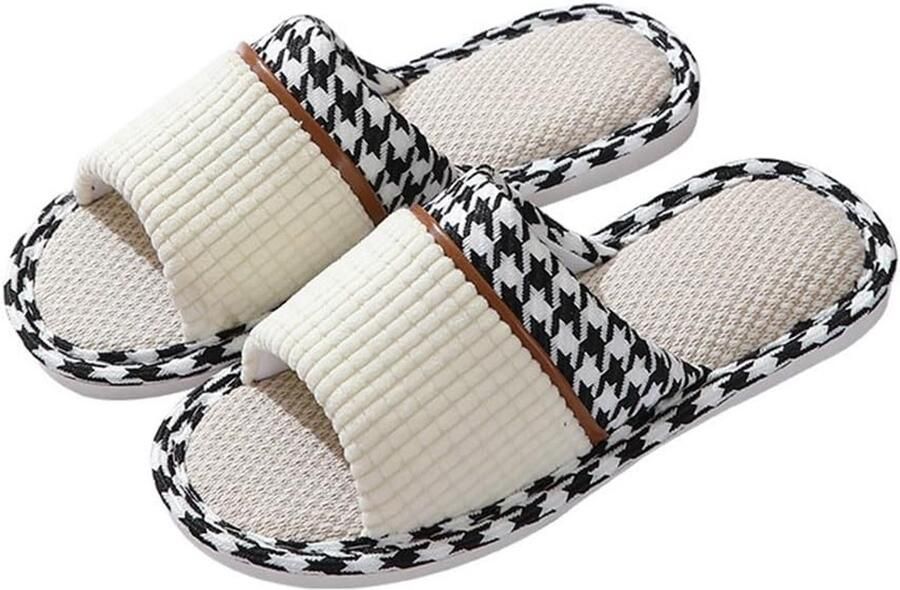 Comfortabele Wasbare Instapsloffen voor en Corduroy & Vilt Stijl Huispantoffels