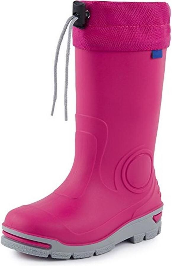 Comfortabele Waterdichte Rubberlaarzen voor Kinderen met Verstelbare Kraag