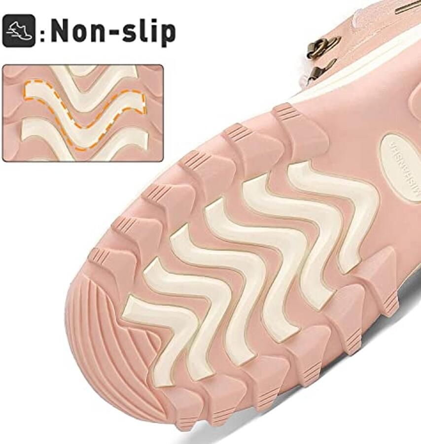 Comfortabele Winterlaarzen met Warme Voering en Antislip Zolen