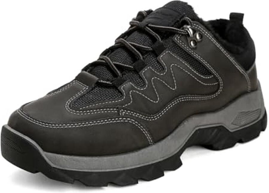 Comfortabele Winterlaarzen voor Heren Antislip en Warm Gevoerd voor Buitenactiviteiten