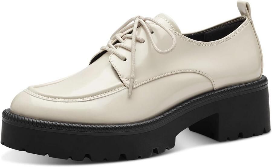 Comfortabele Witte Dames Oxford Schoenen Stijlvol Laag Model
