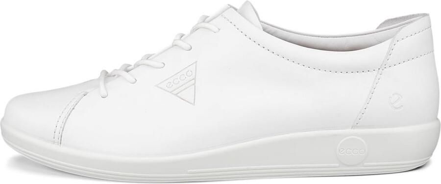 Comfortabele Witte Leren Veterschoenen Dames Zacht en Lichtgewicht