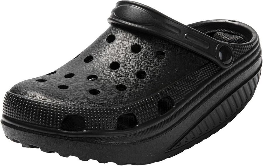 Comfortabele Zomer Clogs Dames van EVA Rubber met Uitneembaar Voetbed en Wipzool