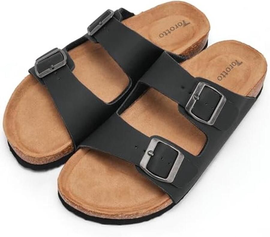 Zomerse Sandalen voor Heren Lichtgewicht en Comfortabele Tuin- en Huisschoenen met Verstelbare Gesp