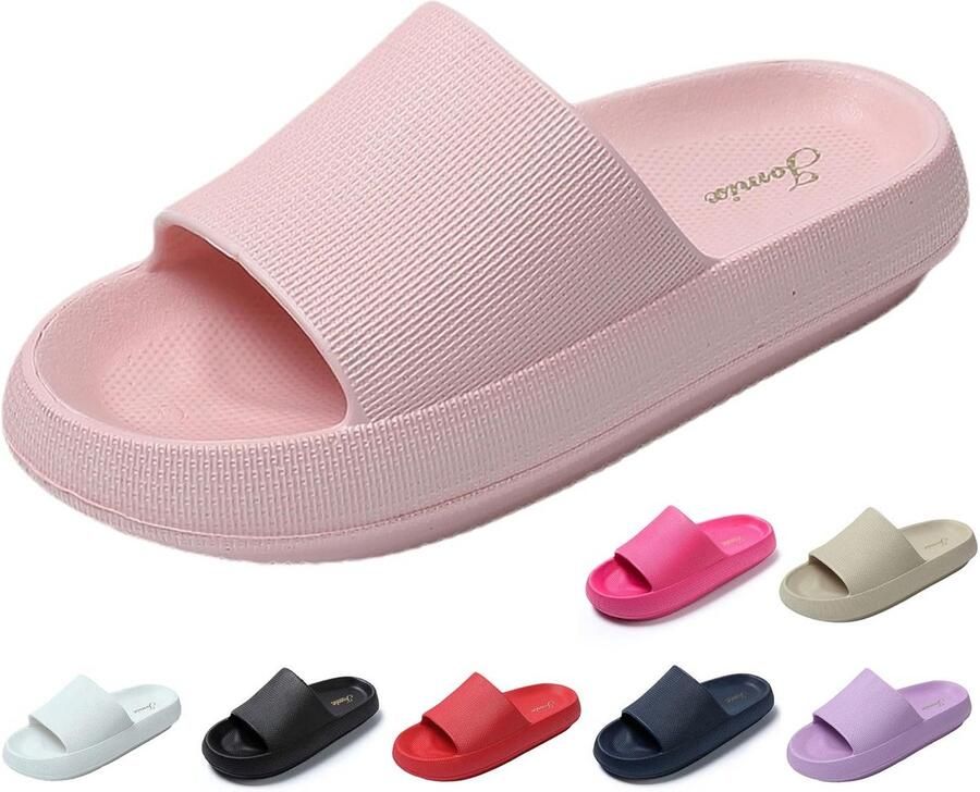 Comfortabele Zomerslippers voor Dames Lichtgewicht & Antislip Bad- en Strandsandalen