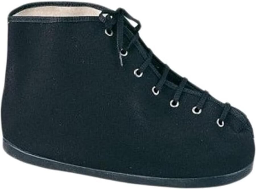 Comfortabele Zwarte Instapschoenen met Rubberen Zool