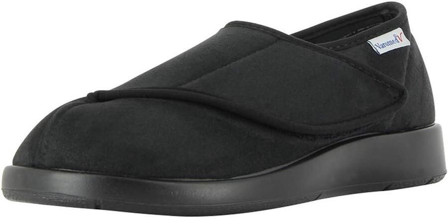 Comfortabele Zwarte Schoenen met Straatzool en Los Voetbed