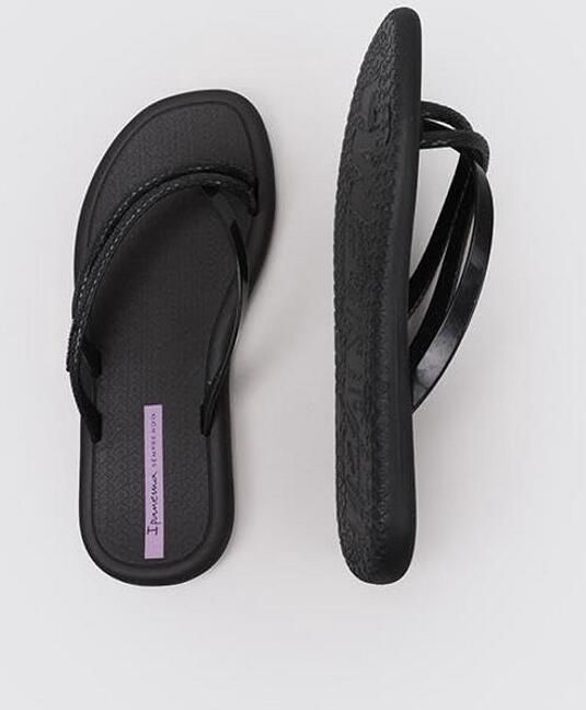 Dames Teenslippers Comfortabele Zwarte Teensandalen voor Zomer