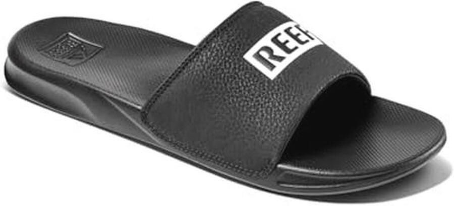 Comfortabele Zwarte Witte Slippers voor en