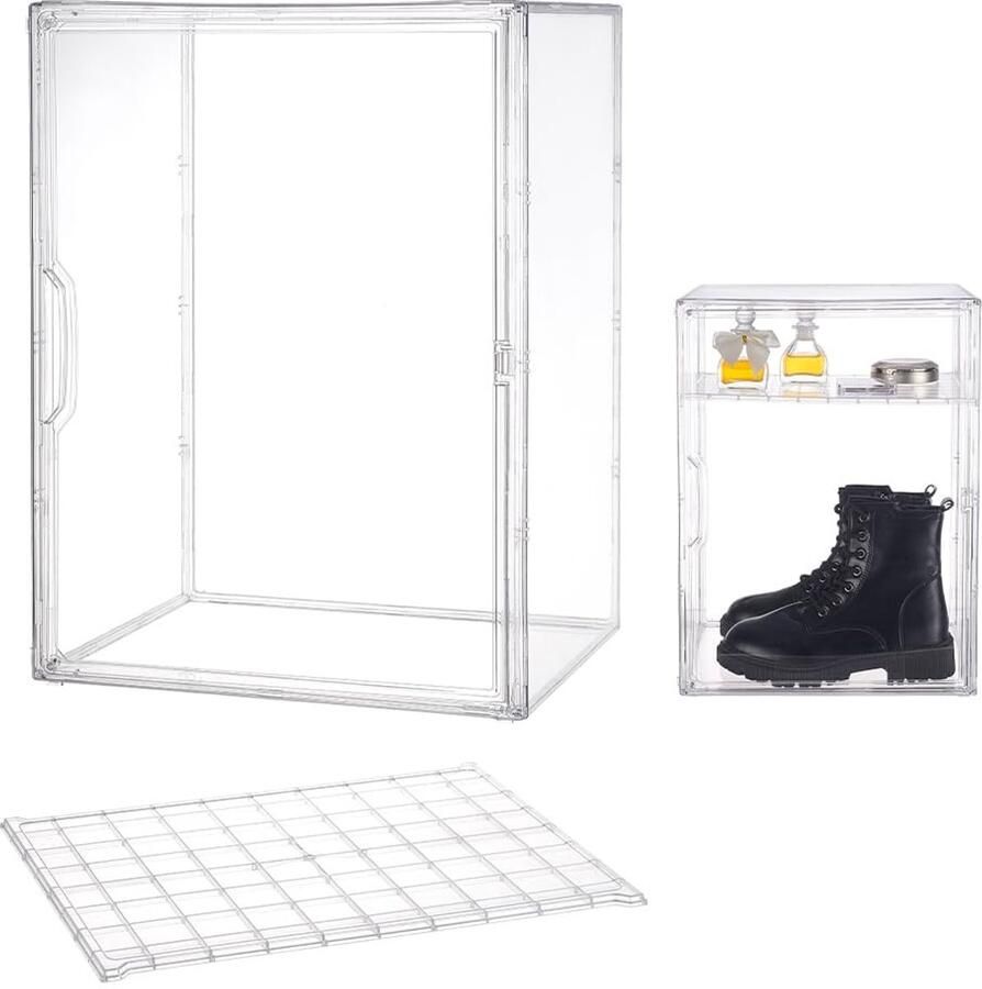 Cosensi Grote Transparante Vitrine voor Sneakers en Verzamelaarsitems