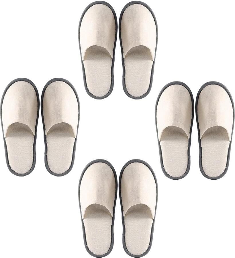 Allecto Hotel Slippers Disposable Slippers Comfortabel en ade d Universele Unisex Perfect voor spa en gasten