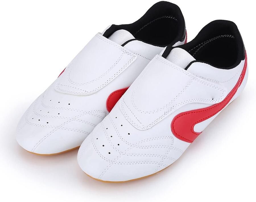 Allecto Kung Fu Shoes Unisex Sport Sneakers Lichtgewicht Comfort PU Leer Taekwondo en TaiChi Schoenen Ideaal voor Training en Vrije Tijd
