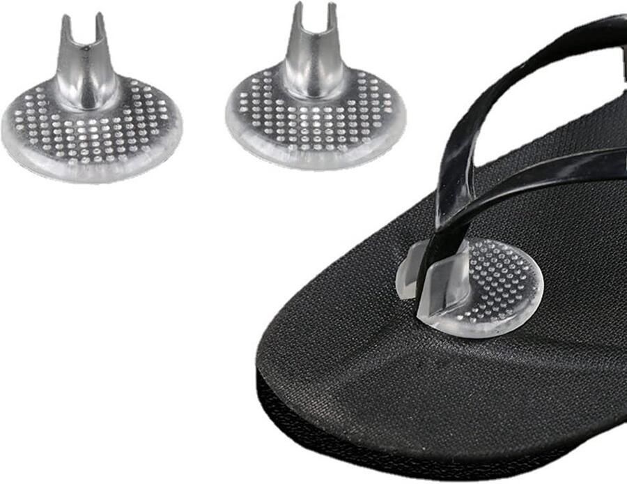 Cosensi Silicone Gel Flip Flops Teenseparatoren Transparante Comfortslippers Antislip Inlegzolen Voetbescherming voor en
