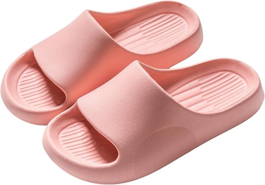 Cosensi- Slippers Dames Lichtgewicht Antislip Zacht en Comfortabel Roze Sandalen