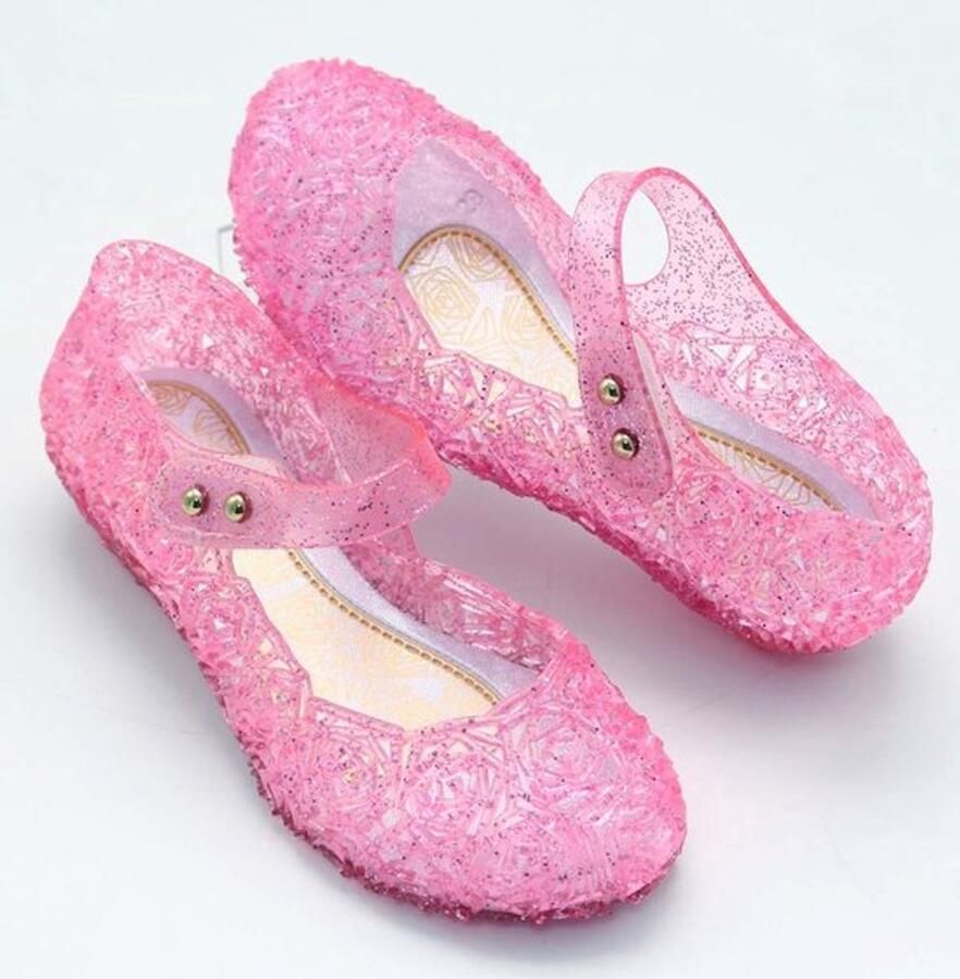 Cosplay Schoenen Meisjes Verkleedschoenen Jelly Sandalen Halloween Carnaval Binnenlengte 14 5- Lichtgewicht Verkleed Schoenen