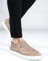 Cotton District Suede Loafers Mid Beige - Thumbnail 2