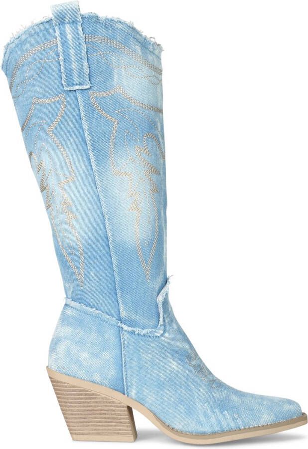 Cowboy Boot Jeans Immy Lichtblauw 41 Cowboylaarzen Dames Twinkels