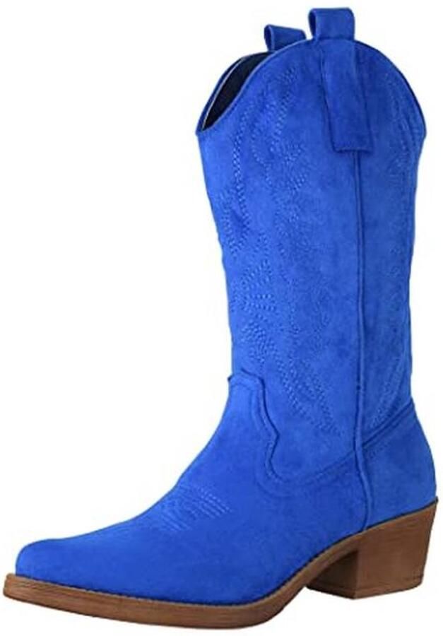 Cowboylaarzen Dames Chunky Bikerboots