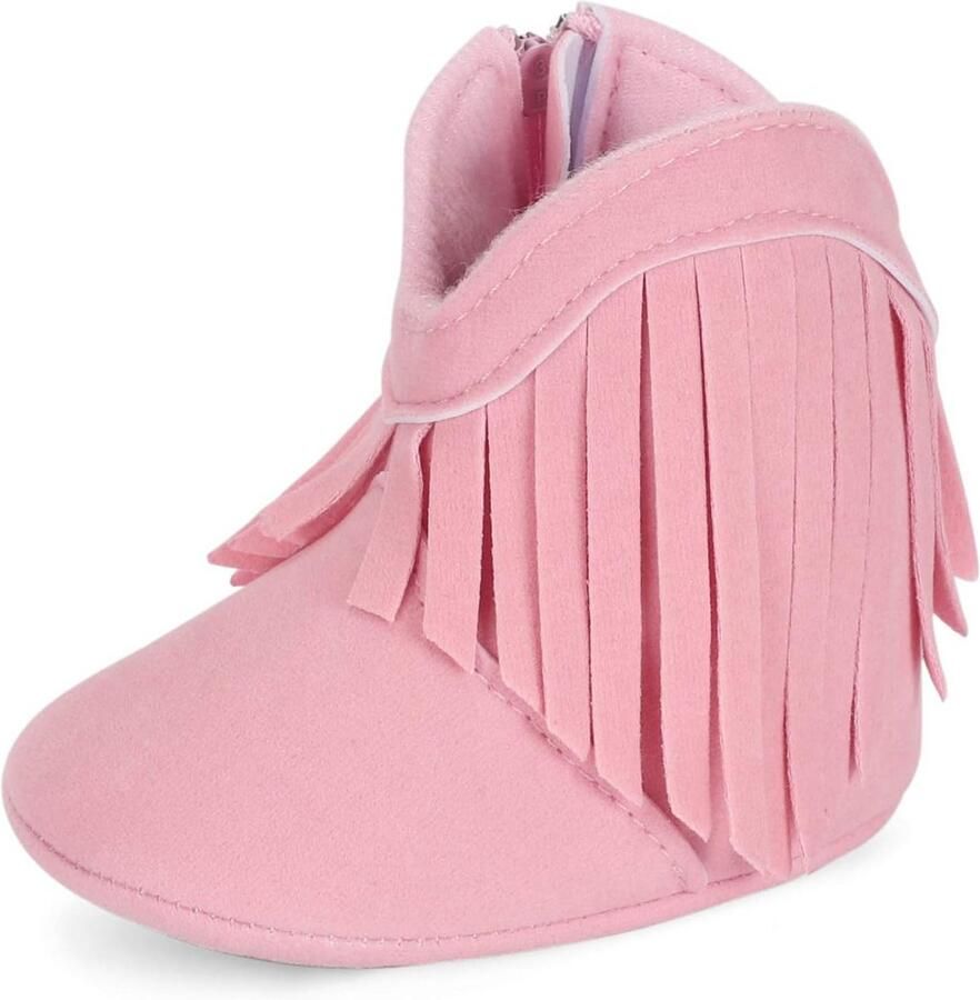 Cowboylaarzen voor babymeisjes Roze