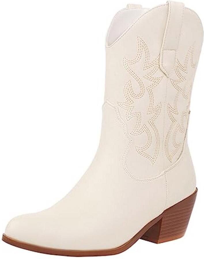 Cowboylaarzen voor Dames Geborduurd en Comfortabel