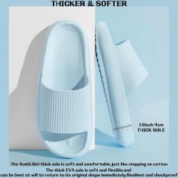 Cozislides Badslippers uniseks originele slippers wolkenslippers super zacht antislip voor de zomer