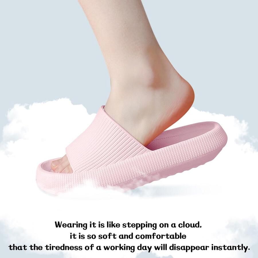 Cozislides Badslippers uniseks originele slippers wolkenslippers super zacht antislip voor de zomer