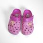 Slipper schoen horizontaal pink fuchsia met meisje - Thumbnail 2