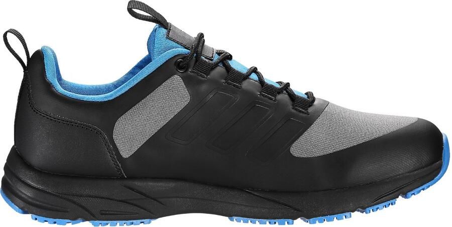 Crosstrainingschoenen Sneakers met Brede Pasvorm UK Comfortabele Teendoos met Ondersteuning van De Voetboog en Verstelbare Veters Ideaal voor Hardlopen Gymnastiek Wandelen en Gewichtheffen (Zwart)