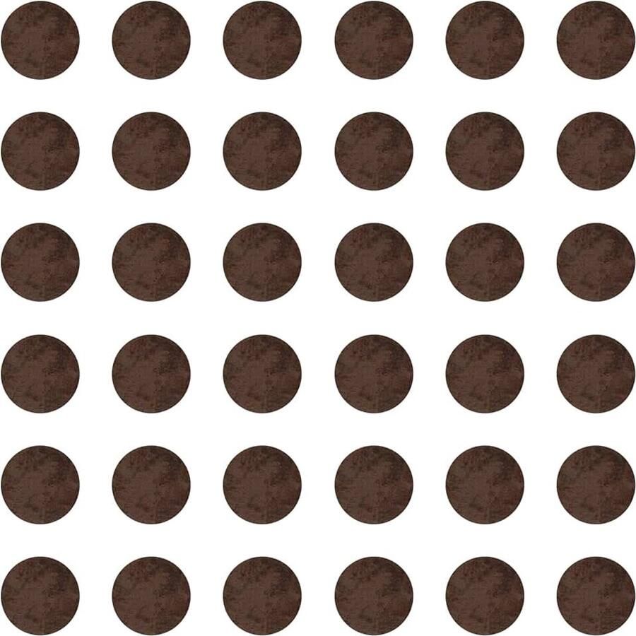 Cyclingcolors Béton Marron Afdekdoppen zelfklevend 25 mm voor kast plank boorgat afdekking om te plakken beschermdoppen stuks