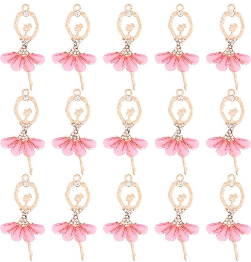 Dailygoods 20 Stuks Ballerina Hangers voor Sieraden