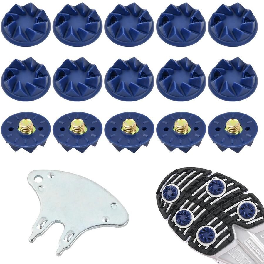 Dailygoods 20 Stuks Golfstokken Antislip Reservetanden voor Golfschoenen