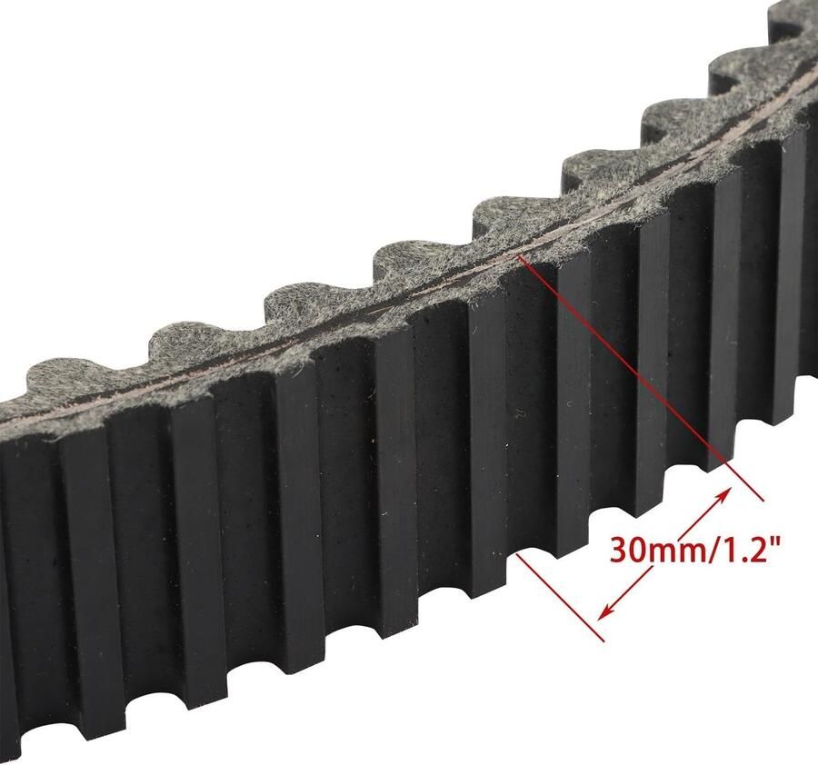 Dailygoods- Aandrijfriem Hoogwaardige Vervanging Compatibel met Polaris Ranger XP 875cc Scrambler 400 500 Magnum 330 425 OEM 3211077 Duurzame Kwaliteit Motorriem
