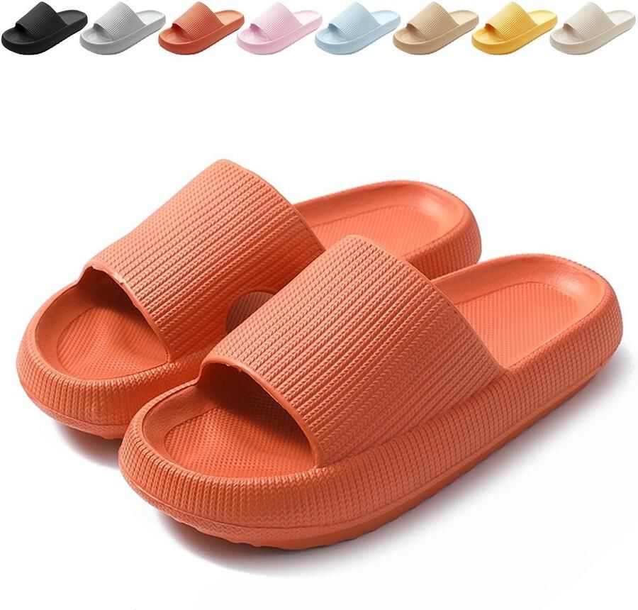 Dailygoods- Badschoenen Ergonomisch Design Antislip Zachte Zool Voor Binnen Buiten Verlicht Voetpijn Slippers